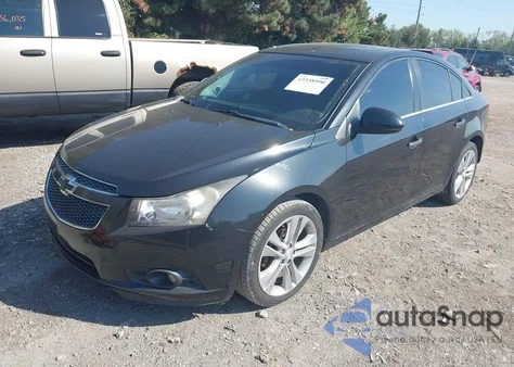 2014 Chevrolet Cruze Ltz из США, поврежденный, VIN 1G1PG5SBXE7399125